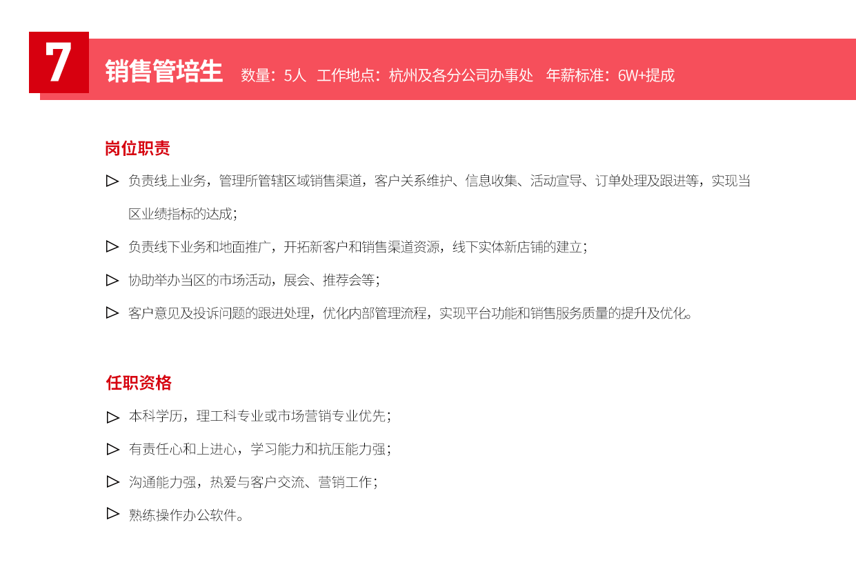 招聘岗位7
